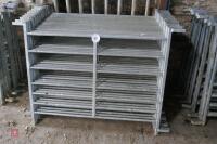 10 X 4' GALV SHEEP HURDLES - 8