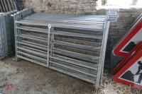 8 X 6' GALV SHEEP HURDLES - 4