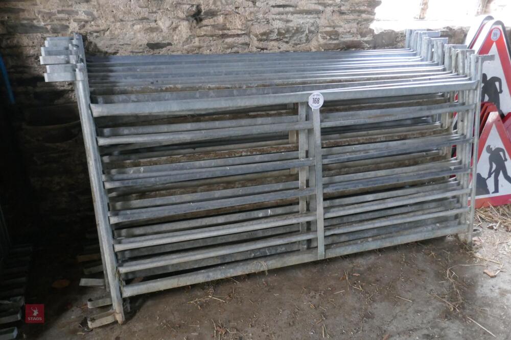 8 X 6' GALV SHEEP HURDLES