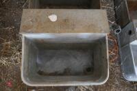 2 FISHER GALV WATER TROUGHS - 3