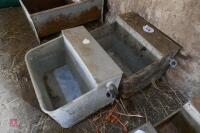 2 FISHER GALV WATER TROUGHS - 5