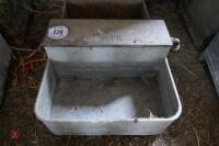 2 FISHER GALV WATER TROUGHS - 4