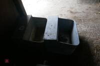 2 FISHER GALV WATER TROUGHS - 4