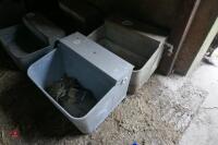 2 FISHER GALV WATER TROUGHS - 5