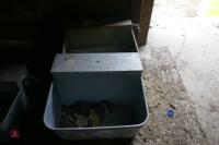 2 FISHER GALV WATER TROUGHS - 6