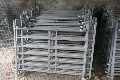 10 X 4' GALV SHEEP HURDLES