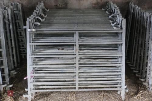 10 X 4' GALV SHEEP HURDLES