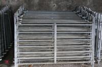 10 X 4' GALV SHEEP HURDLES - 7