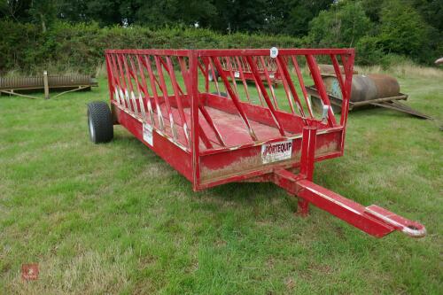 PORTEQUIP TRAILED SHEEP FEEDER