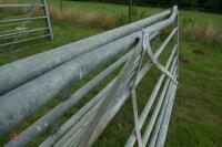 12' GALVANISED GATE - 2