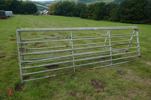 12' GALVANISED FIELD GATE