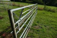 15' GALVANISED YARD GATE - 2