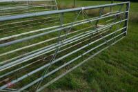 15' GALVANISED YARD GATE - 3