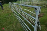 15' GALVANISED YARD GATE - 4