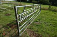 15' GALVANISED YARD GATE - 5