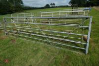 15' GALVANISED YARD GATE - 6