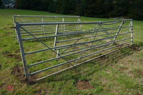 15' GALVANISED GATE