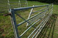 15' GALVANISED GATE - 2