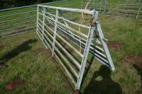 2 X 12' GALVANISED FIELD GATES