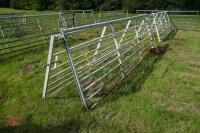 2 X 12' GALVANISED FIELD GATES - 5