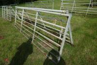 2 X 12' GALVANISED FIELD GATES - 7