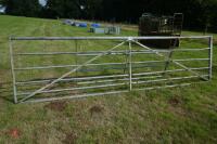 11' GALVANISED FIELD GATE