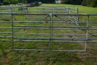 2 X 8' GALVANISED FIELD GATES - 3