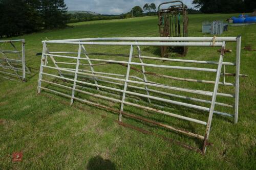 14' GALVANISED FIELD GATE