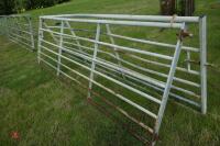 14' GALVANISED FIELD GATE - 4