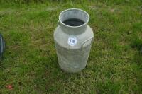 ALUMINIUM MILK CHURN - 6