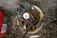 BUCKET OF HAND TOOLS - 3