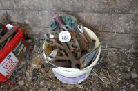 BUCKET OF HAND TOOLS - 4