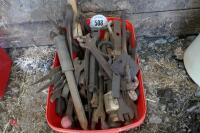 BUCKET OF HAND TOOLS - 2