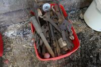 BUCKET OF HAND TOOLS - 5