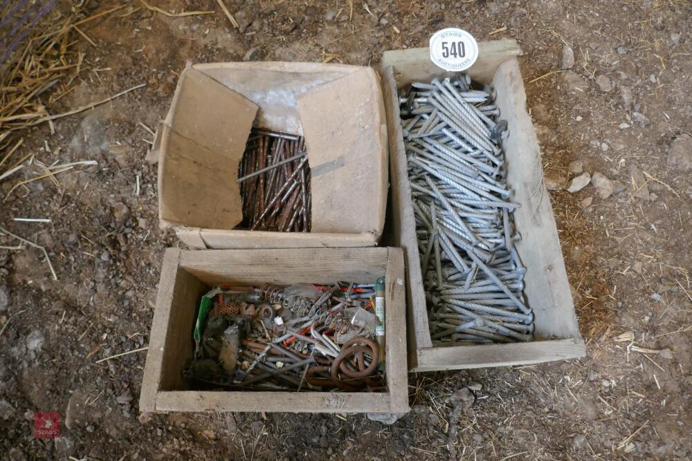 BOX OF 5" ROOFING NAILS