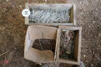 BOX OF 5" ROOFING NAILS - 4