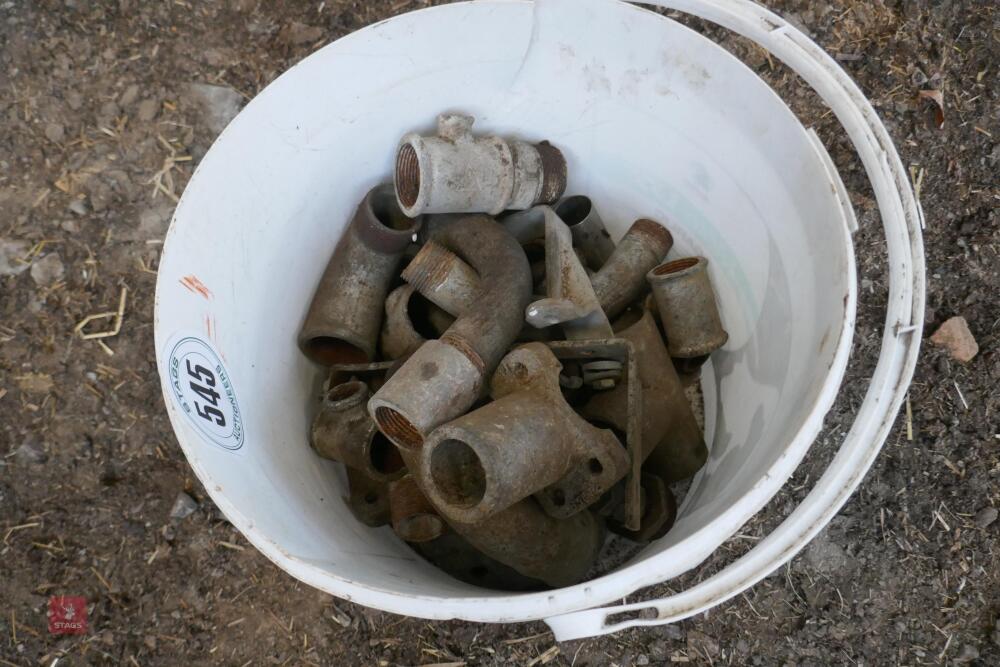 BUCKET OF CUBICLE JOINTS