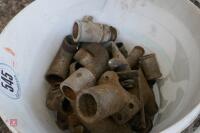 BUCKET OF CUBICLE JOINTS - 2