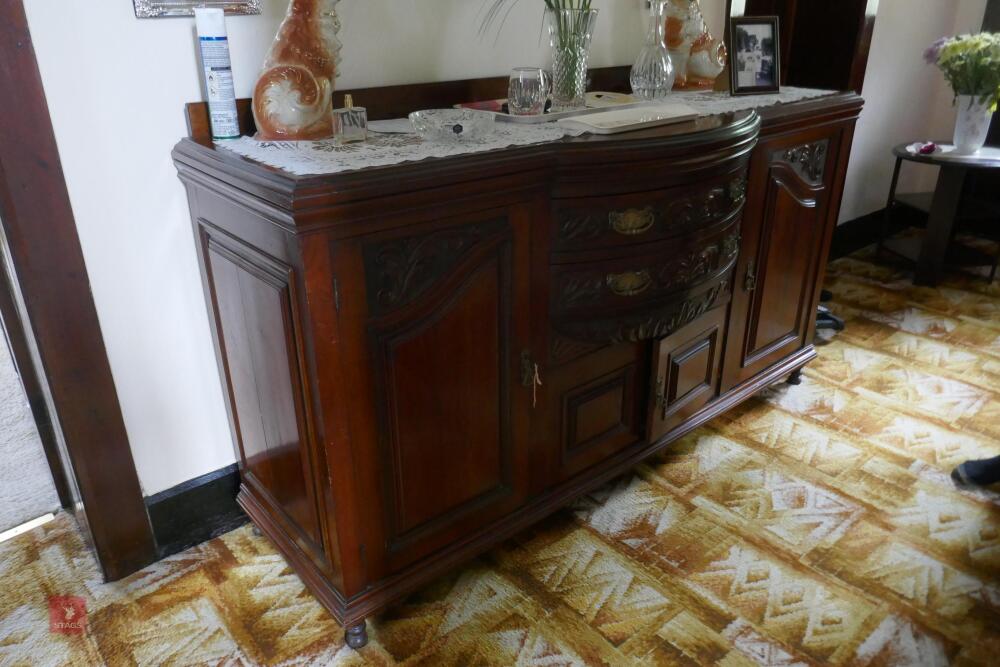 6' ORNATE SIDEBOARD