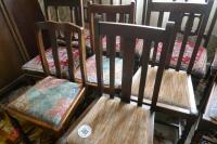 10 X MIXED DINING CHAIRS - 6