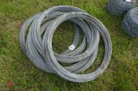 6 ROLLS OF STEEL WIRE