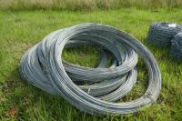 6 ROLLS OF STEEL WIRE - 2