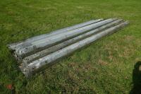 21 X 11'6 MOTORWAY CRASH BARRIERS - 6