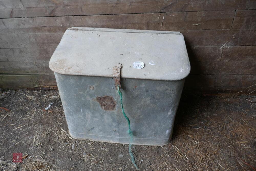 GALVANISED FEED BIN