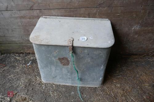 GALVANISED FEED BIN