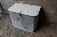 GALVANISED FEED BIN - 5