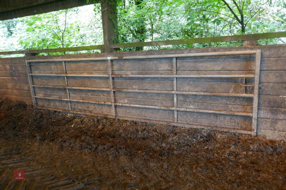 15' GALVANISED YARD GATE