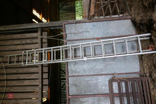 2 ALUMINIUM LADDERS