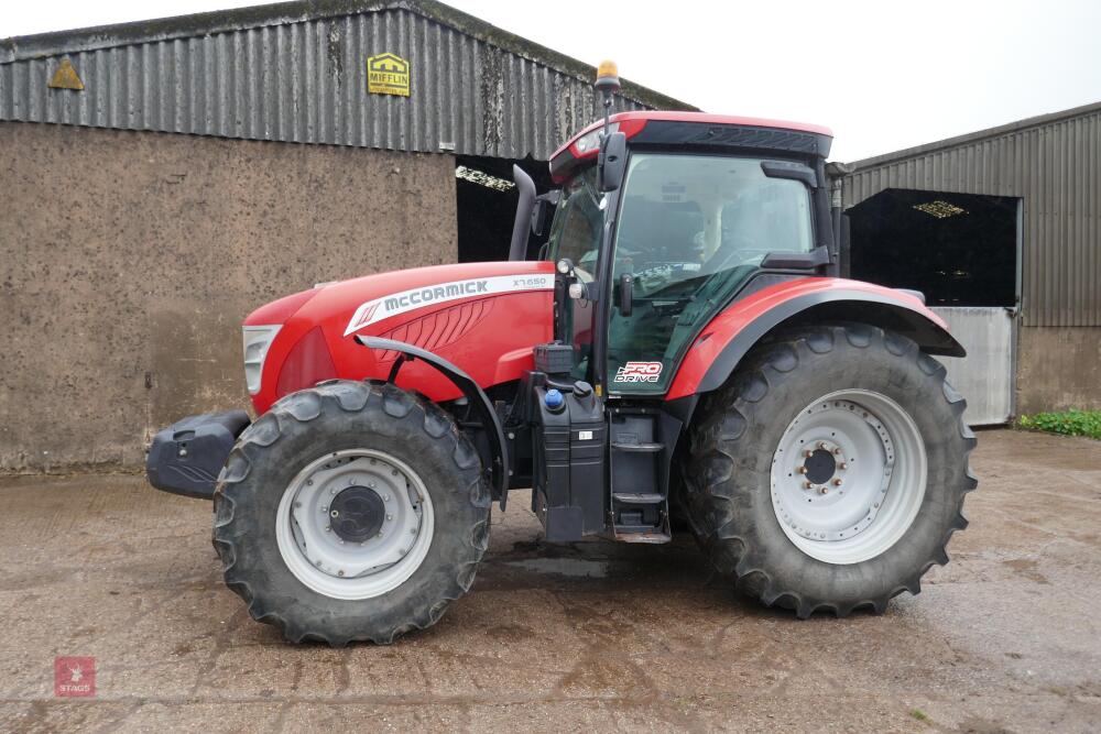 2017 MCCORMICK X7.650 POWER PLUS TRACTOR