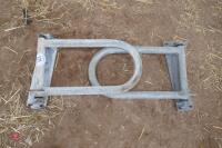 PAIR OF GALV NON RETURN COW GATES - 3